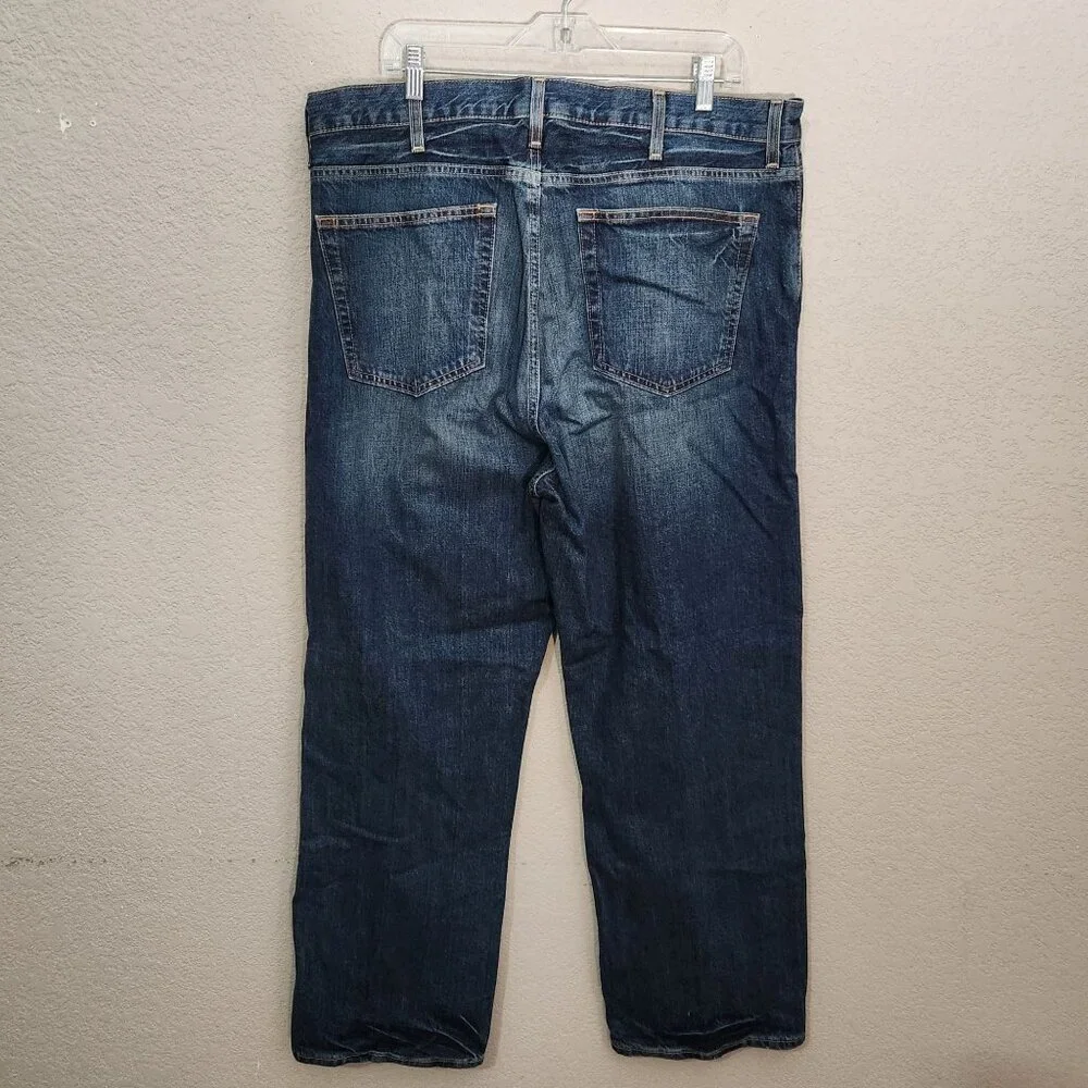 Cremeux Jeans Mens Size 38 X 30 Relaxed Fit Blue Denim
